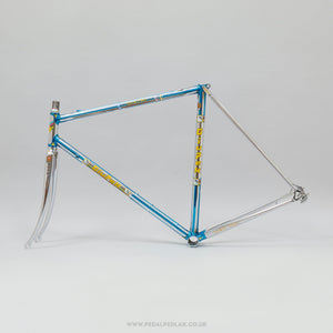 54cm Losa Team Guipek Vintage Italian Steel Road Bike Frame Set - Pedal Pedlar - Bike Frames For Sale