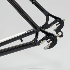 49cm Chas Roberts c.1991 Classic British Steel Road Bike Frame Set - Pedal Pedlar - Bike Frames For Sale