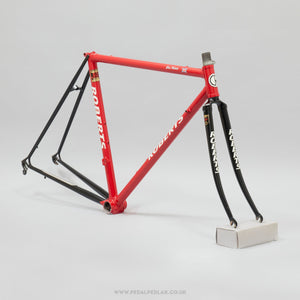 49cm Chas Roberts c.1991 Classic British Steel Road Bike Frame Set - Pedal Pedlar - Bike Frames For Sale