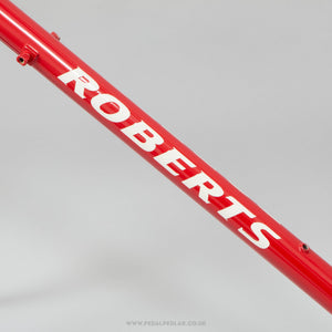 49cm Chas Roberts c.1991 Classic British Steel Road Bike Frame Set - Pedal Pedlar - Bike Frames For Sale