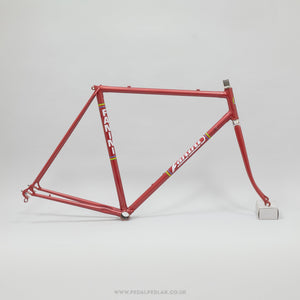 54cm Fanini Super Vintage Italian Steel Road Bike Frame Set - Pedal Pedlar - Bike Frames For Sale