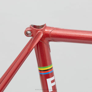 54cm Fanini Super Vintage Italian Steel Road Bike Frame Set - Pedal Pedlar - Bike Frames For Sale