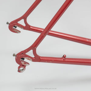 54cm Fanini Super Vintage Italian Steel Road Bike Frame Set - Pedal Pedlar - Bike Frames For Sale