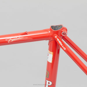 52.5cm Pinarello Veneto Classic Italian Steel Road Bike Frame Set - Pedal Pedlar - Bike Frames For Sale