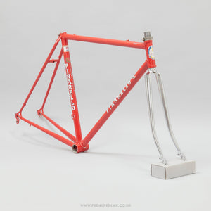 52.5cm Pinarello Veneto Classic Italian Steel Road Bike Frame Set - Pedal Pedlar - Bike Frames For Sale