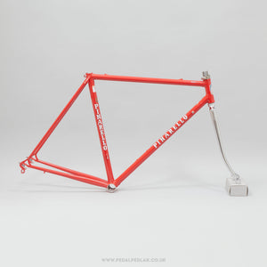 52.5cm Pinarello Veneto Classic Italian Steel Road Bike Frame Set - Pedal Pedlar - Bike Frames For Sale