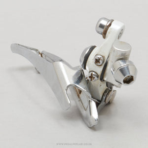 Shimano Sante (FD-5000) c.1988 Vintage Braze-On Front Derailleur - Pedal Pedlar - Bike Parts For Sale