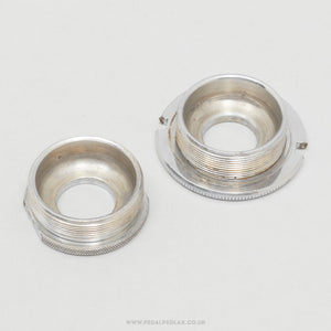 T.D.C Vintage Cottered English Bottom Bracket Cups - Pedal Pedlar - Bike Parts For Sale