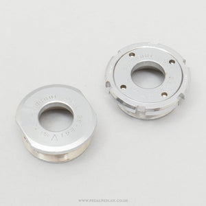 Shimano 105 Golden Arrow Vintage Italian Bottom Bracket Cups - Pedal Pedlar - Bike Parts For Sale