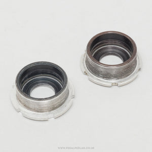 O.M.A.S. Big Sliding Vintage Italian Bottom Bracket Cups - Pedal Pedlar - Bike Parts For Sale