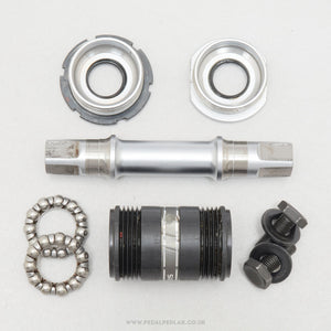 Shimano Dura-Ace (BB-7400) NJS c.1987 Vintage English 112 mm Bottom Bracket - Pedal Pedlar - Bike Parts For Sale