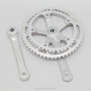 Shimano 600 EX (FC-6207) c.1985 Vintage 165 mm Road Chainset - Pedal Pedlar - Bike Parts For Sale