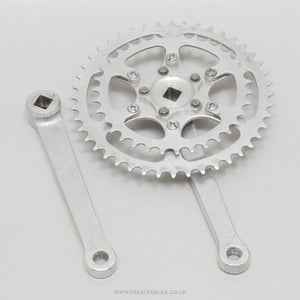 Stronglight 49D Later Version Vintage 170 mm Road/Touring Chainset - Pedal Pedlar - Bike Parts For Sale