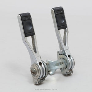 Simplex Silver Range (SJ 6211) Touring Vintage Clamp-On Downtube Shifters - Pedal Pedlar - Bike Parts For Sale