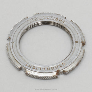 Stronglight Vintage English Thread Bottom Bracket Lockring - Pedal Pedlar - Bike Parts For Sale