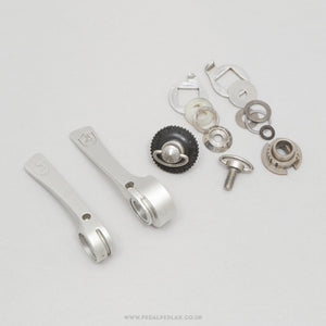 Campagnolo Athena Synchro II Vintage Braze-On Downtube Shifters - Pedal Pedlar - Bike Parts For Sale