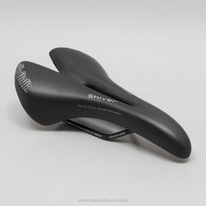 Selle Italia Shiver Dual Flex Suspension Classic Black Saddle - Pedal Pedlar - Bike Parts For Sale