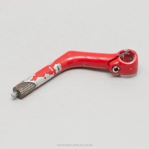 Kalloy Red Vintage 95 mm 1" Quill Stem - Pedal Pedlar - Bike Parts For Sale