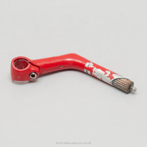 Kalloy Red Vintage 95 mm 1" Quill Stem - Pedal Pedlar - Bike Parts For Sale