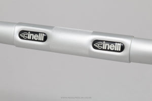 Cinelli Touch Silver NOS Classic 44 cm Anatomic Drop Handlebars - Pedal Pedlar - Buy New Old Stock Bike Parts