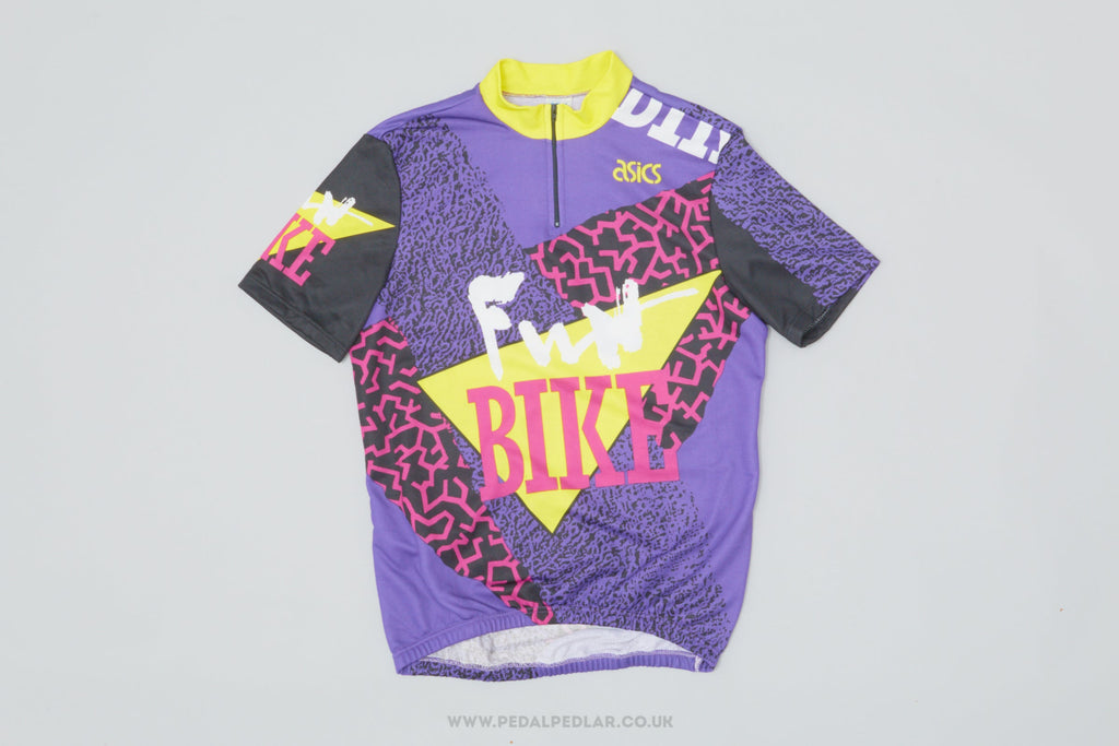 Asics 'Fun Bike' Medium Cycling Jersey - Classic Clothing